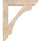 Ekena Millwork Legacy Slat Smooth Bracket w/ Offset Brace, Douglas Fir, 7 1/2"W x 38"D x 44"H BKT0806X38X44LEC06SDF - alternate 3